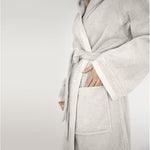 Accappatoio Con Cappuccio Fazzini Square - Biancheria da sogno Pedata