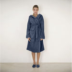 Accappatoio Con Cappuccio Fazzini Square - Biancheria da sogno Pedata