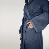 Accappatoio Con Cappuccio Fazzini Square - Biancheria da sogno Pedata