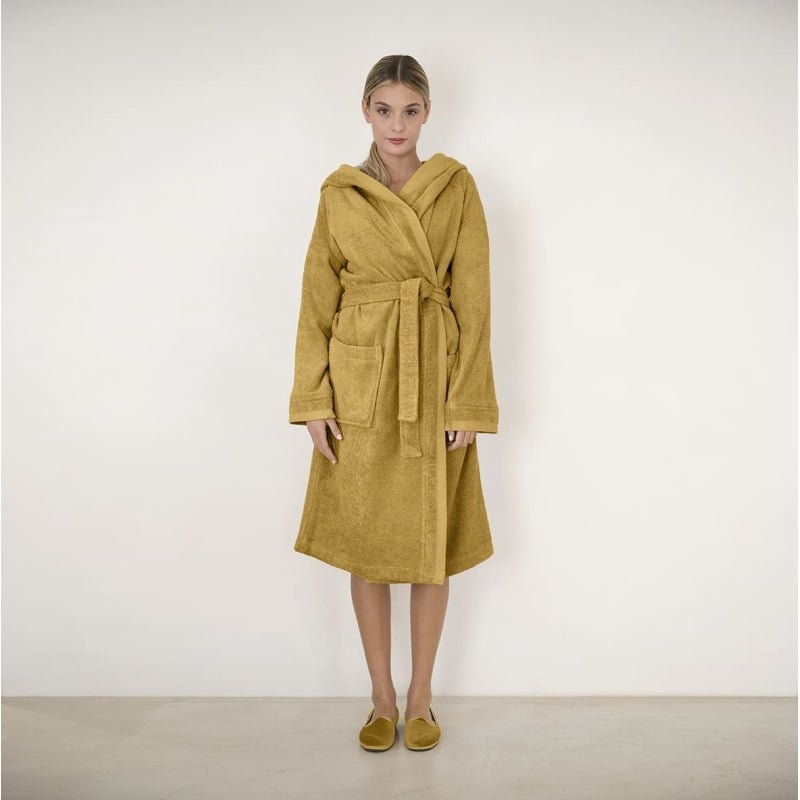 Accappatoio Con Cappuccio Fazzini Square - Biancheria da sogno Pedata