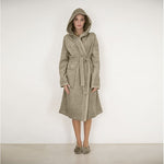 Accappatoio Con Cappuccio Fazzini Square - Biancheria da sogno Pedata