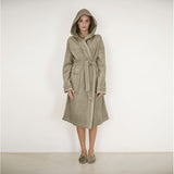 Accappatoio Con Cappuccio Fazzini Square - Biancheria da sogno Pedata