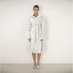 Accappatoio Con Cappuccio Fazzini Square - Biancheria da sogno Pedata