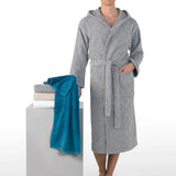 Accappatoio Con Cappuccio Trussardi GreyHound - Biancheria da sogno Pedata