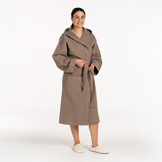 Accappatoio Nido D'Ape Linea Oro Sand - Biancheria da sogno Pedata