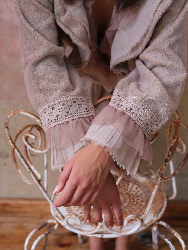 Accappatoio Opificio Dei Sogni Cloe - Biancheria da sogno Pedata