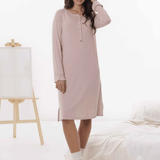 Amadine Camicia Serafino in Viscosa Donna D3242 - Biancheria da sogno Pedata