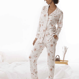 Amadine Pigiama Donna T. Uomo C. Cotone D3221 - Biancheria da sogno Pedata