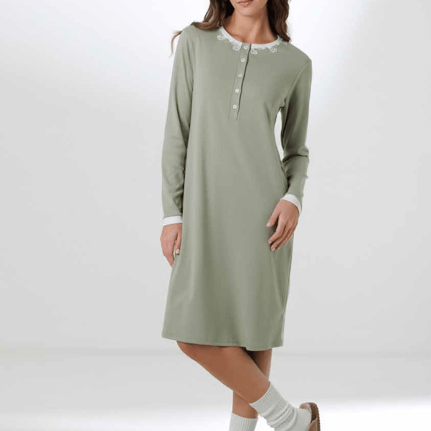 Andra Camicia Serafino C. Cotone 10012 - Biancheria da sogno Pedata