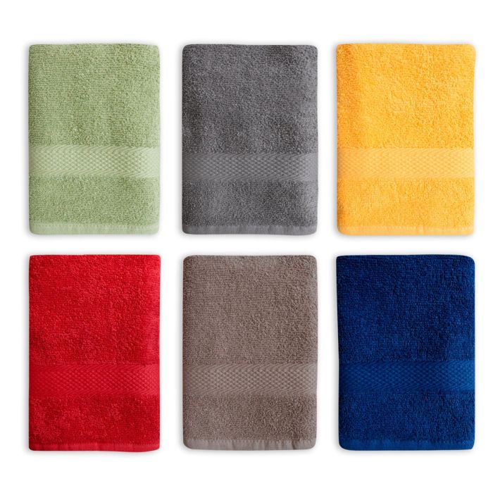 Asciugamano Viso Maestri Cotonieri Colorissima - Biancheria da sogno Pedata