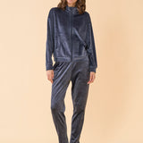 Noi Di Notte Pigiama Donna Ciniglia con Zip FA9831