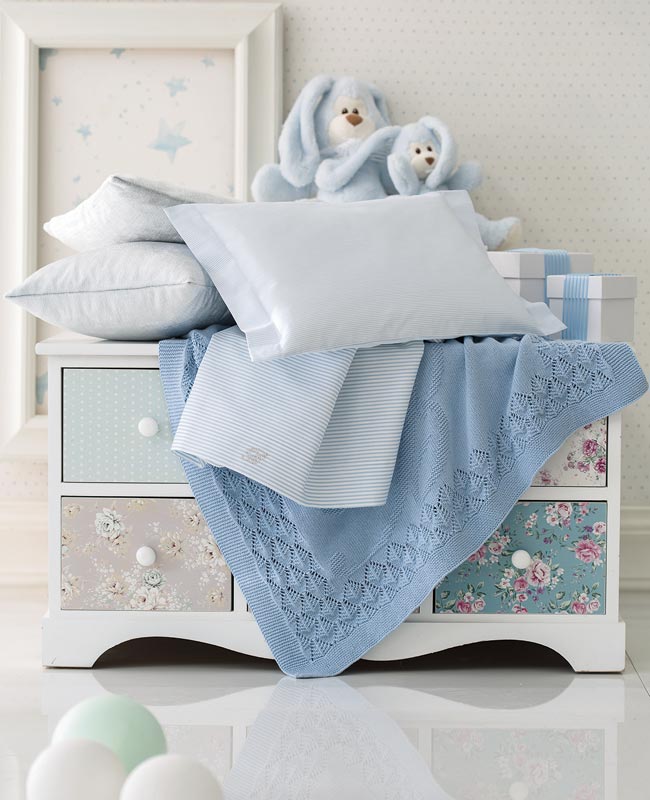 Blumarine Baby Lenzuola Lettino Marina - Biancheria da sogno Pedata