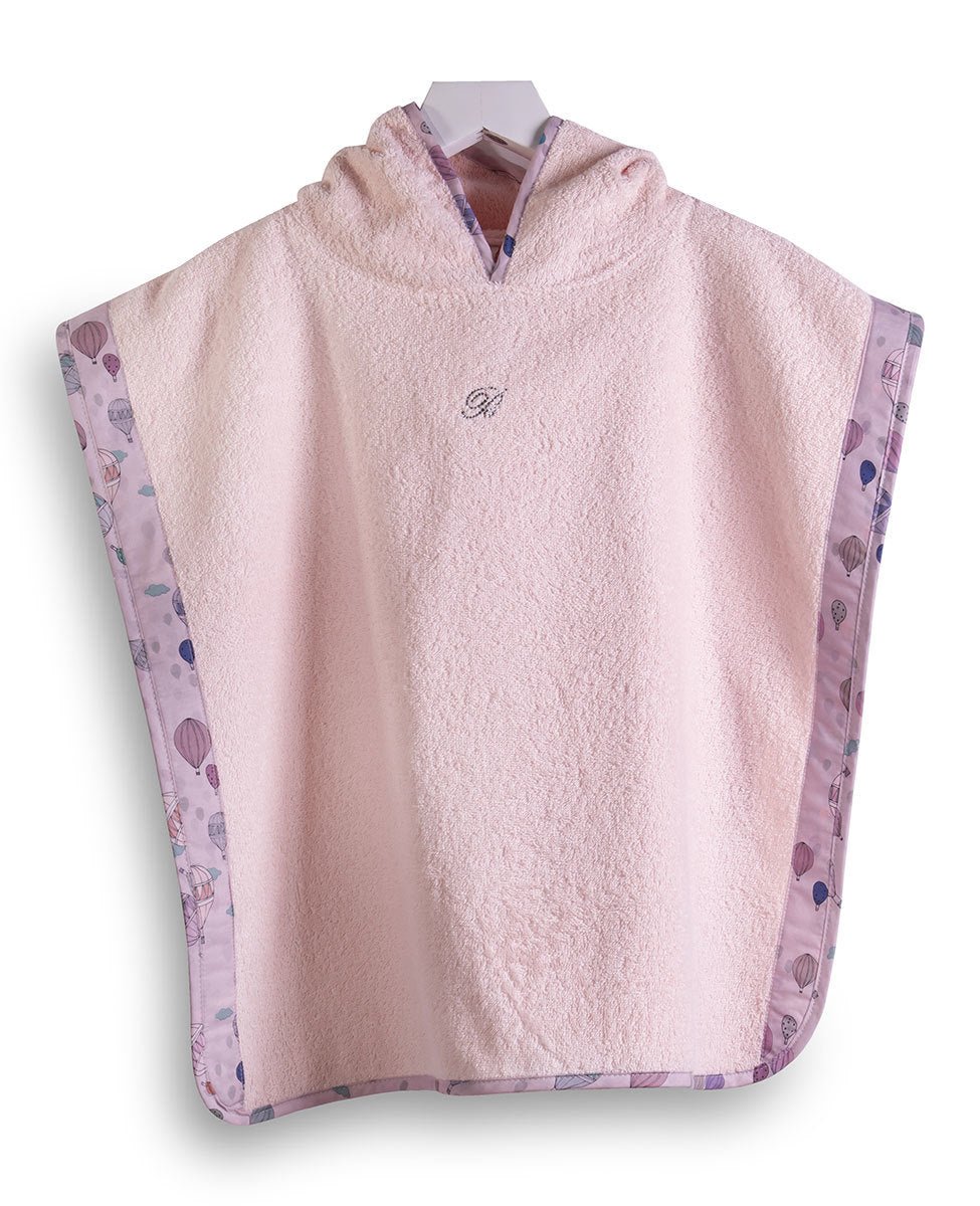 Blumarine Baby Poncho in Spugna Mongolfiera - Biancheria da sogno Pedata