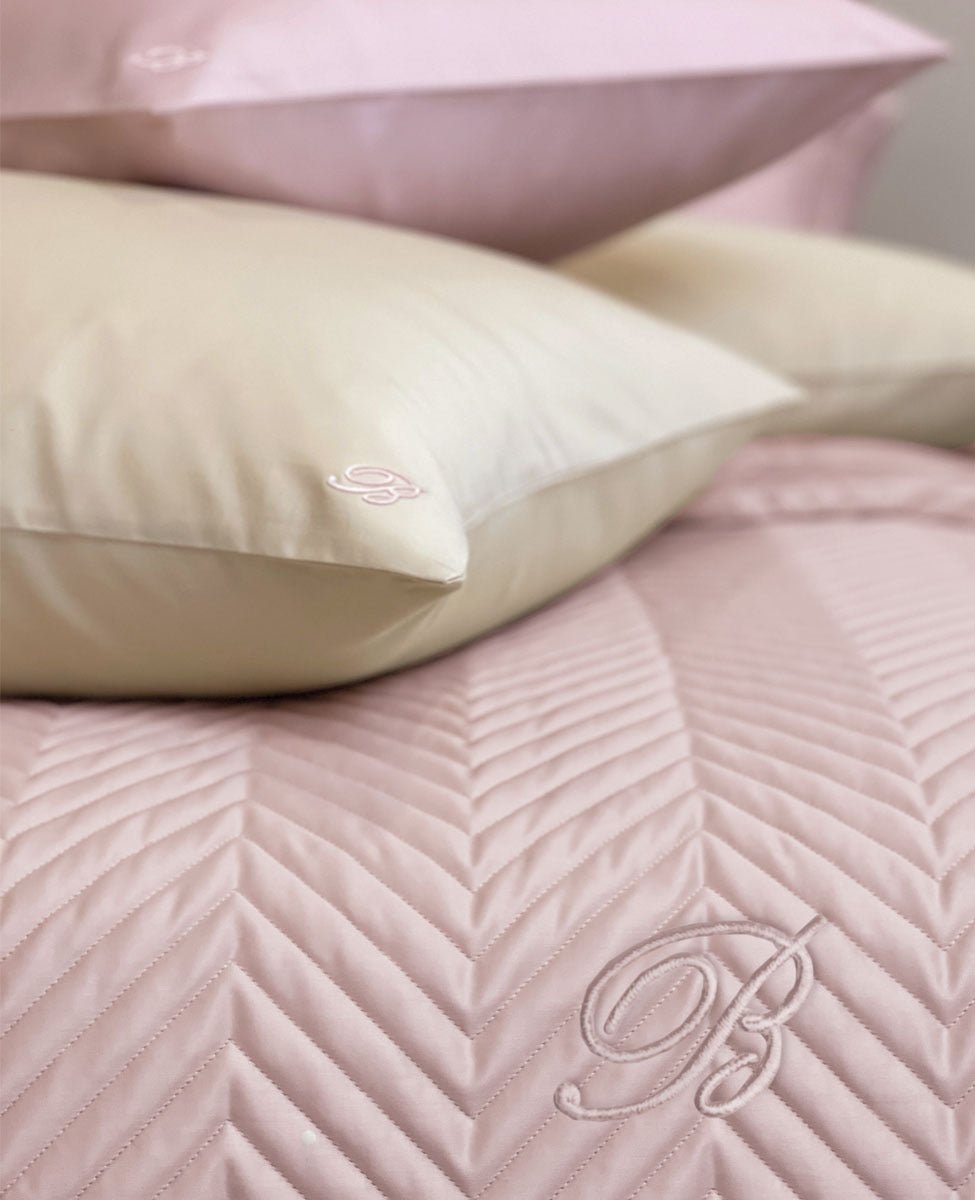 Blumarine Trapuntino Singolo in Percalle Stile Blu - Biancheria da sogno Pedata