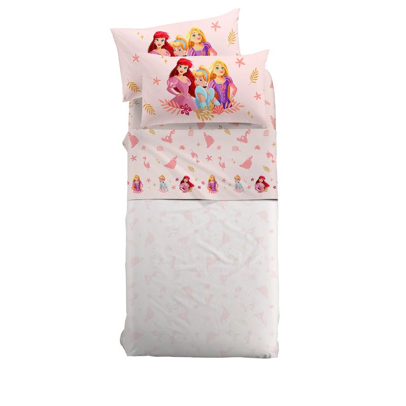 Caleffi Lenzuola Piazza e Mezza Magic Princess - Biancheria da sogno Pedata
