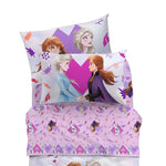 Caleffi Lenzuola Singolo in Cotone Frozen Pink - Biancheria da sogno Pedata