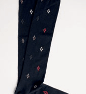 Calza Lunga in Caldo Cotone Uomo Perofil Argyle - Biancheria da sogno Pedata