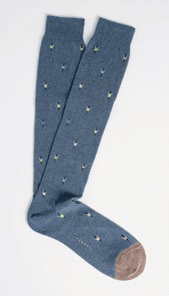 Calza Lunga in Caldo Cotone Uomo Perofil Biciclette - Biancheria da sogno Pedata