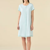 Camicia Aperta Donna Mezza Manica Noi Di Notte LA3484 - Biancheria da sogno Pedata