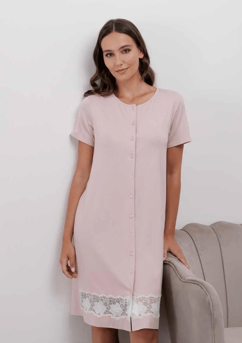 Camicia Cotone M/M Aperta Andra 9971 - Biancheria da sogno Pedata