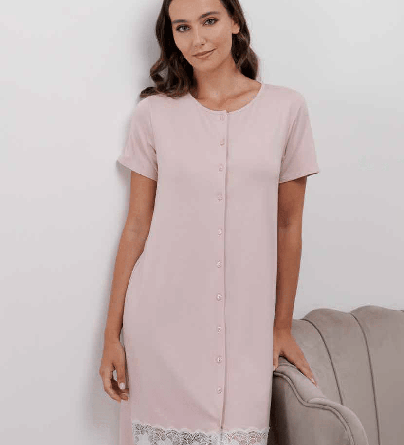 Camicia Cotone M/M Aperta Andra 9971 - Biancheria da sogno Pedata