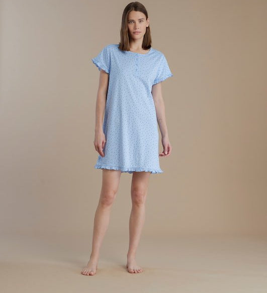 Camicia da Notte Donna Noi di Notte LA3192 - Biancheria da sogno Pedata