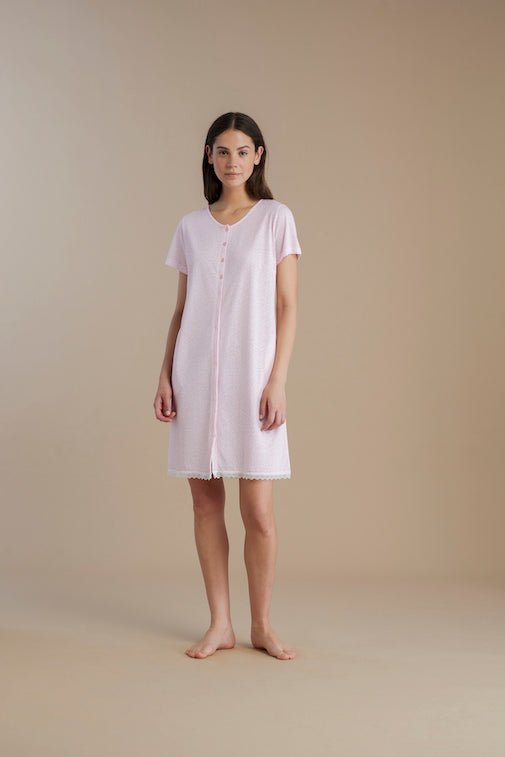 Camicia da Notte Donna Noi di Notte LA3205 - Biancheria da sogno Pedata
