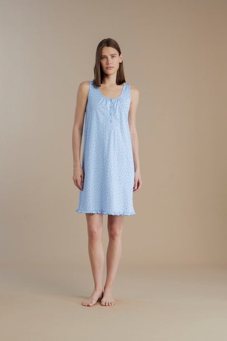 Camicia da Notte Donna Noi di Notte LA3219 - Biancheria da sogno Pedata