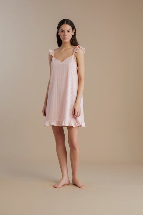 Camicia da Notte Donna Noi di Notte LA3236 - Biancheria da sogno Pedata