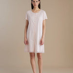 Camicia da Notte Donna noi di Notte LA3278 - Biancheria da sogno Pedata