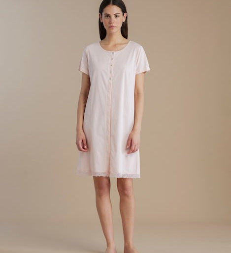 Camicia da Notte Donna noi di Notte LA3278 - Biancheria da sogno Pedata