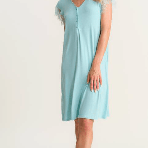 Camicia M/M Donna Serafino in Viscosa Pepita 4046 Sveva - Biancheria da sogno Pedata