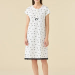 Camicia Serafino Donna M/M Noi Di Notte LA3473 - Biancheria da sogno Pedata
