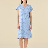 Camicia Serafino Donna M/M Noi Di Notte LA3490 - Biancheria da sogno Pedata