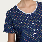 Camicia Serafino mezza manica Ragno DP47NK - Biancheria da sogno Pedata