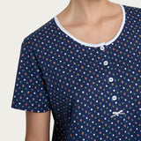 Camicia Serafino mezza manica Ragno DP47NK - Biancheria da sogno Pedata