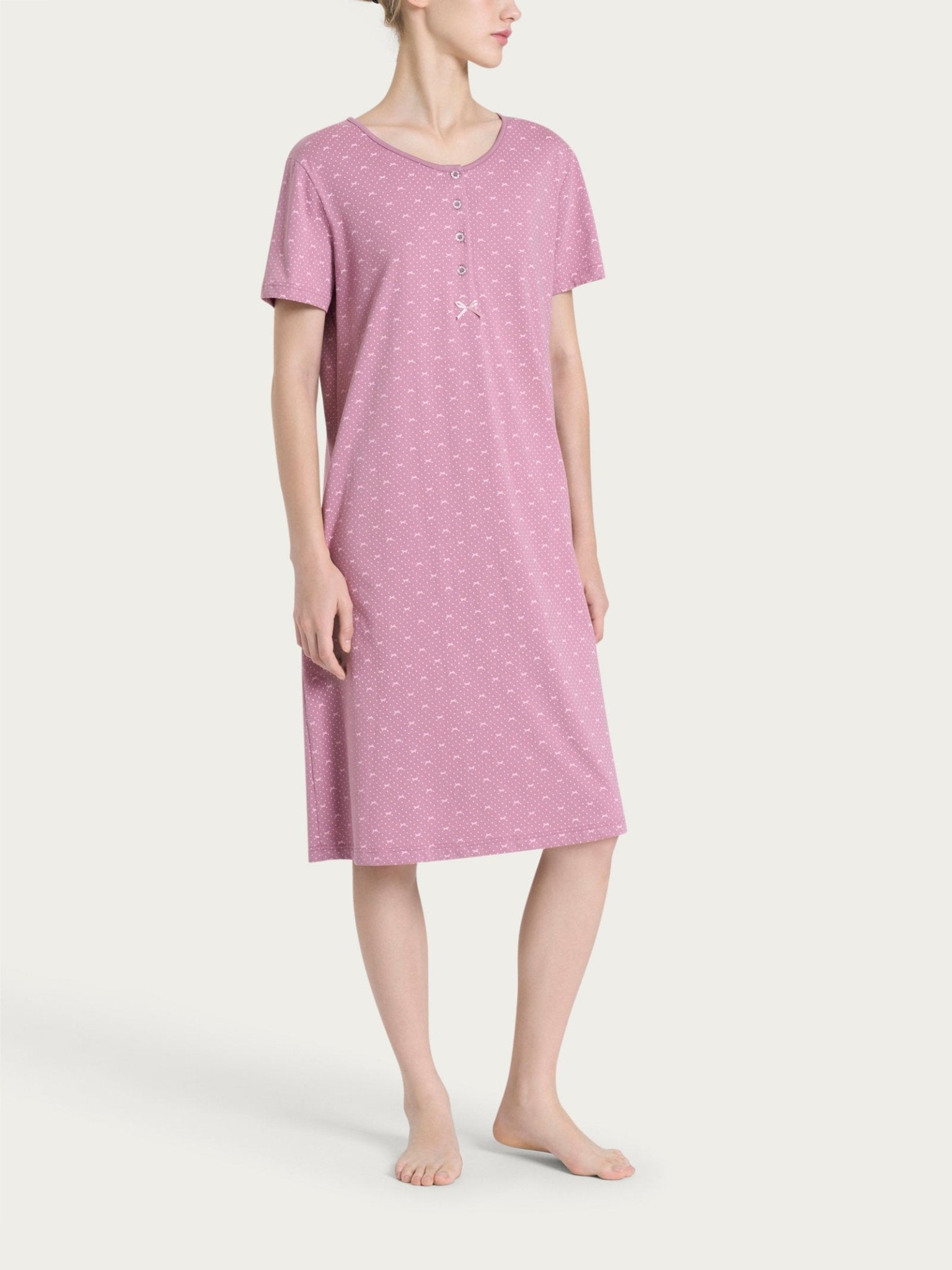 Camicia Serafino mezza manica Ragno DP47NK - Biancheria da sogno Pedata