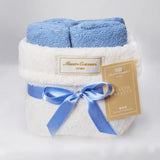 Cestino di 4 Lavette Maestri Cotonieri - Biancheria da sogno Pedata