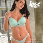 Completino Triangolo Senza Ferretto e Brasiliana Love And Bra 101999 - Biancheria da sogno Pedata