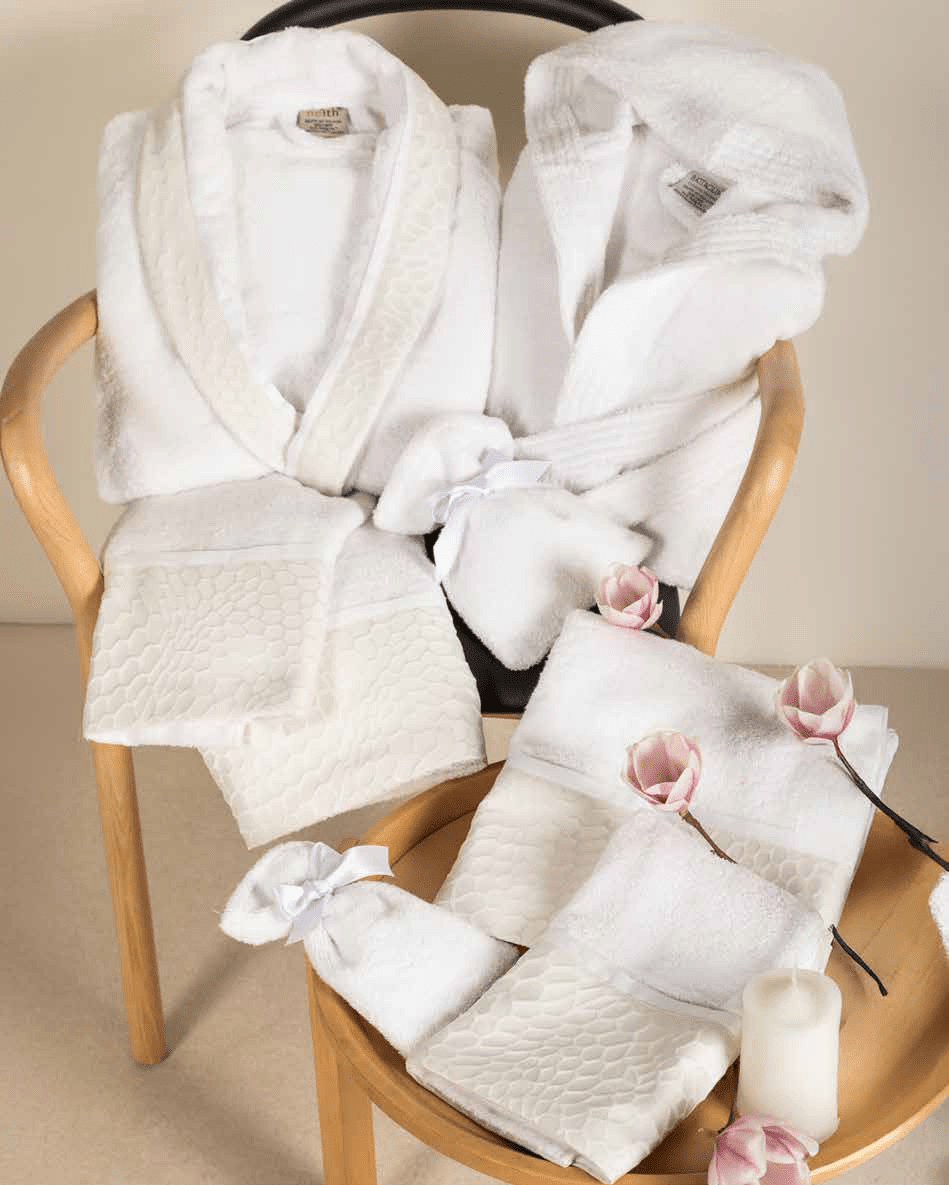 Completo Bagno 8Pz Battaglia Bao - Biancheria da sogno Pedata