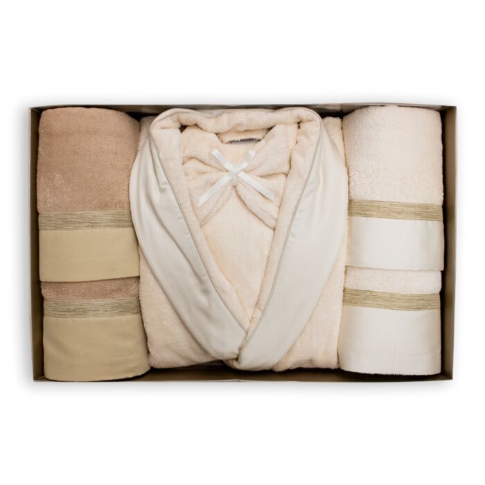Completo Bagno 8Pz Battaglia Capri - Biancheria da sogno Pedata