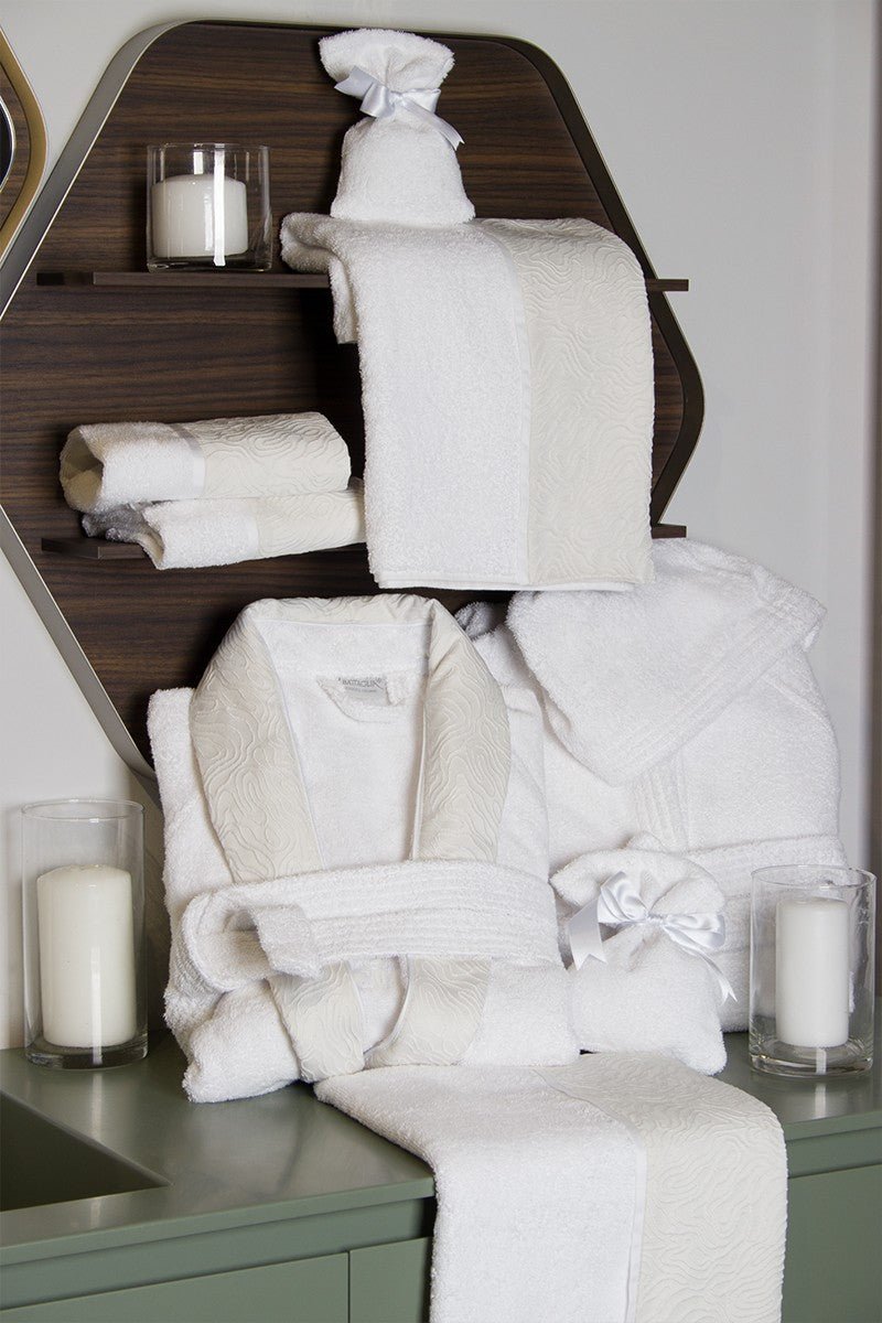 Completo Bagno 8Pz Battaglia Eva - Biancheria da sogno Pedata