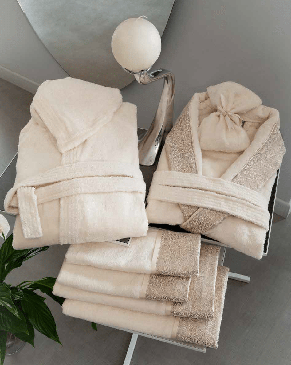 Completo Bagno 8Pz Battaglia Laura - Biancheria da sogno Pedata