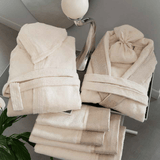 Completo Bagno 8Pz Battaglia Laura - Biancheria da sogno Pedata