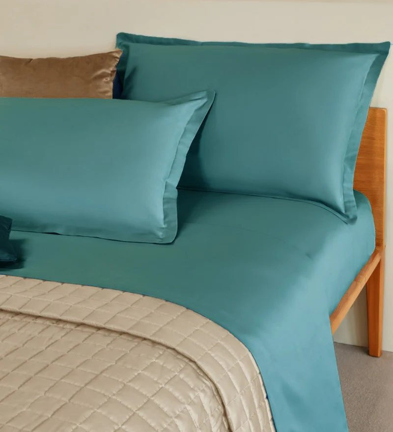 Completo Lenzuolo Gioiello Matrimoniale Neith - Biancheria da sogno Pedata