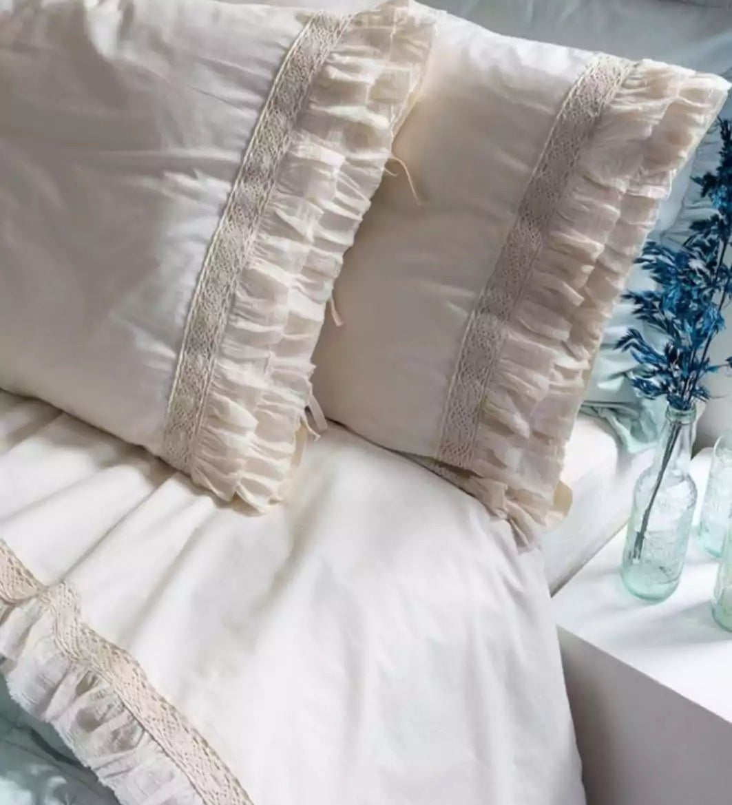 Completo Letto Evelyn Opificio dei Sogni - Biancheria da sogno Pedata