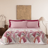 Completo Letto Linea Oro Nida Stampato Singolo - Biancheria da sogno Pedata