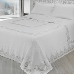 Coordinato Lino e Rebrodè Bellavia 1504 - Biancheria da sogno Pedata