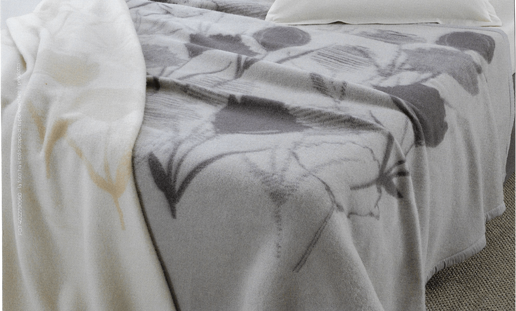 Coperta di Lana Matrimoniale Somma Grace - Biancheria da sogno Pedata