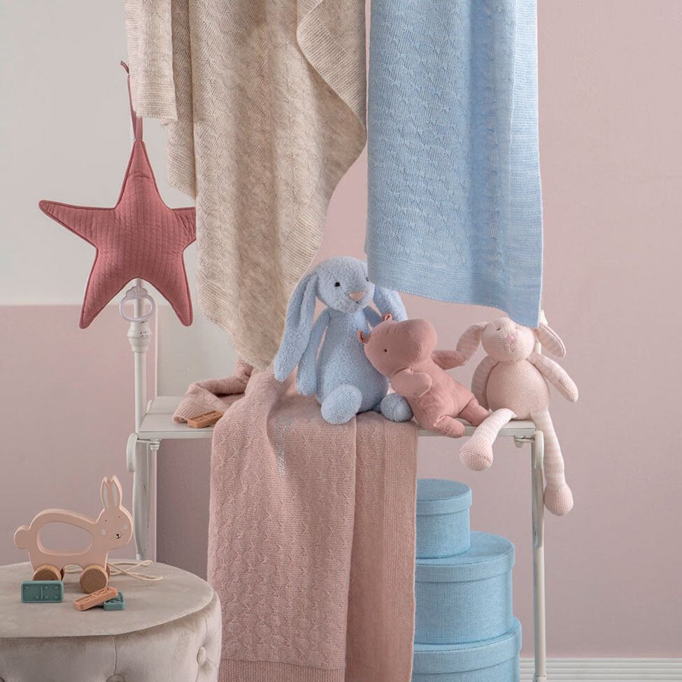 Copertina Culla Blumarine Baby Chic - Biancheria da sogno Pedata